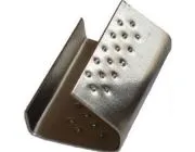 Замок металлический с внутренной пуклей (для полипропиленовой ленты) PP-19 (0,5) без покрытия