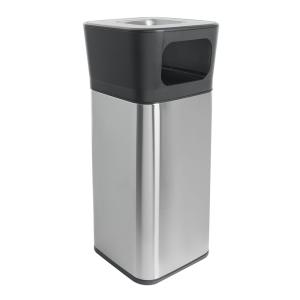 Урна уличная квадратная, пепельница, JAH-3222, 25л (58910230013) распродажа