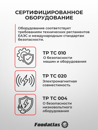 Машина тестомесильная HDM(H)-50 Foodatlas (380V)