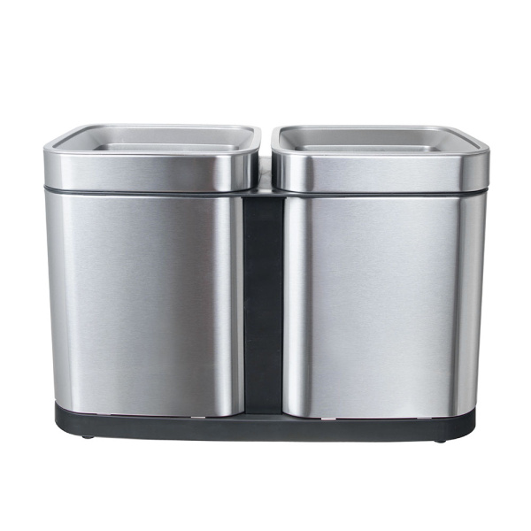 Ведро для раздельного сбора мусора, 2 емкости, Foodatlas  JAH-7520, 30л (58912230009) распродажа