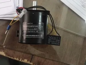 Электромотор с редуктором для аппарата для приготовления попкорна VBG-1608 (AR)